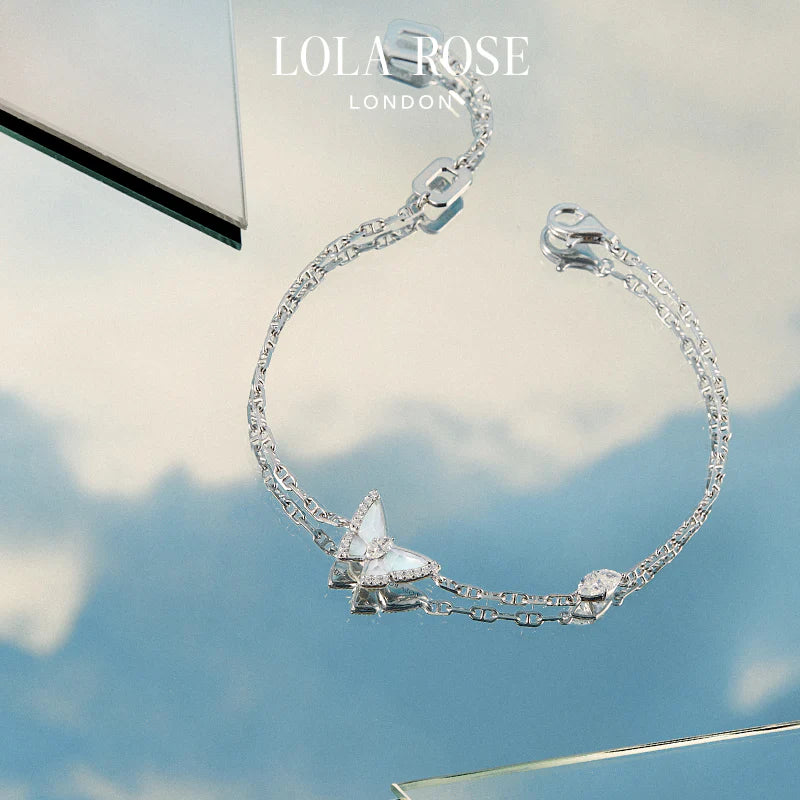 Crystal Butterfly Bracelet