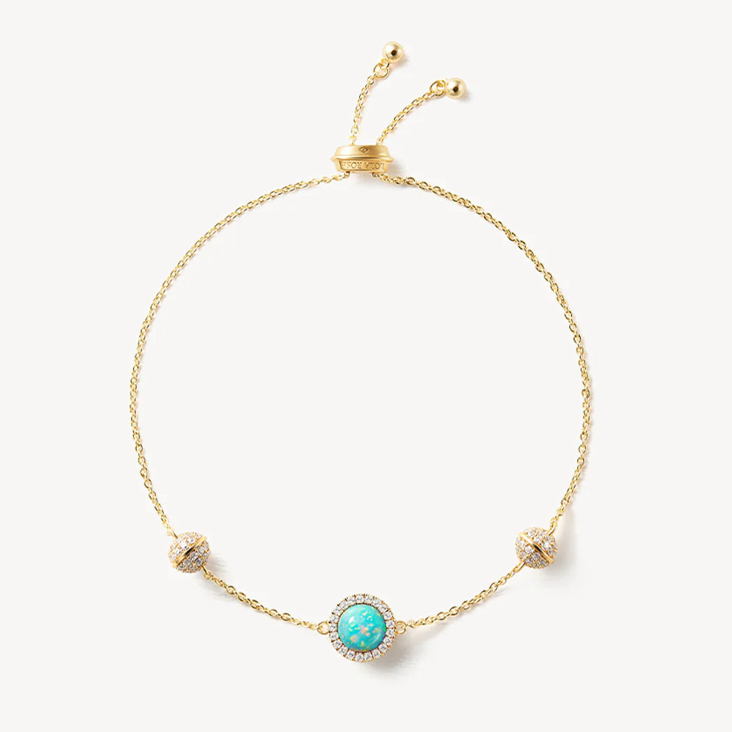 Synthetic Opal Bracelet