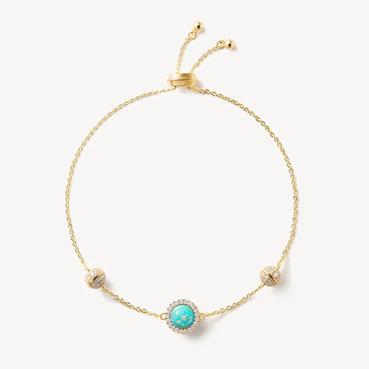 Synthetic Opal Bracelet
