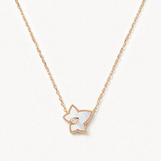 Mother of Pearl Bead Necklace