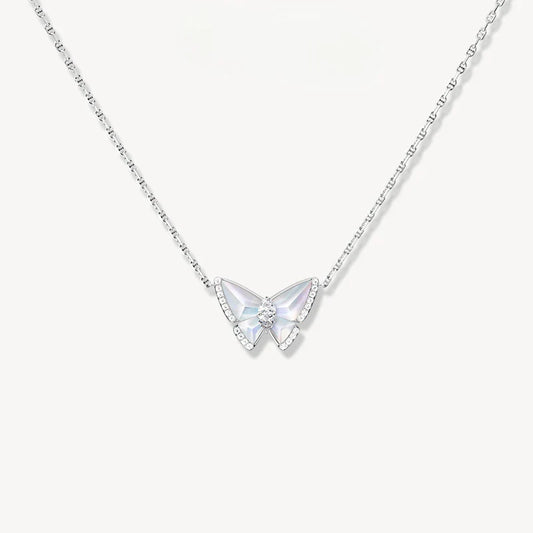Crystal Butterfly Necklace