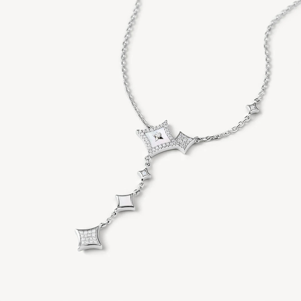 Mother-of-Pearl Chain Necklace