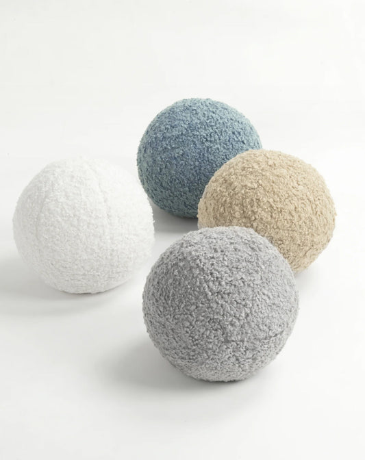 Neo Boucle Sphere Ball Throw Pillow