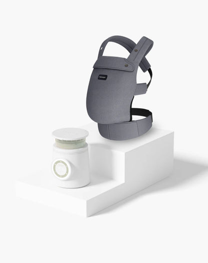 Baby Carrier Bundle: Baby Carrier and Baby Bottle Warmer for Travel