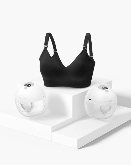 M5 Bra Bundle: Double M5 Wireless Hands-free Breast Pump and Omni Bra(YN21)