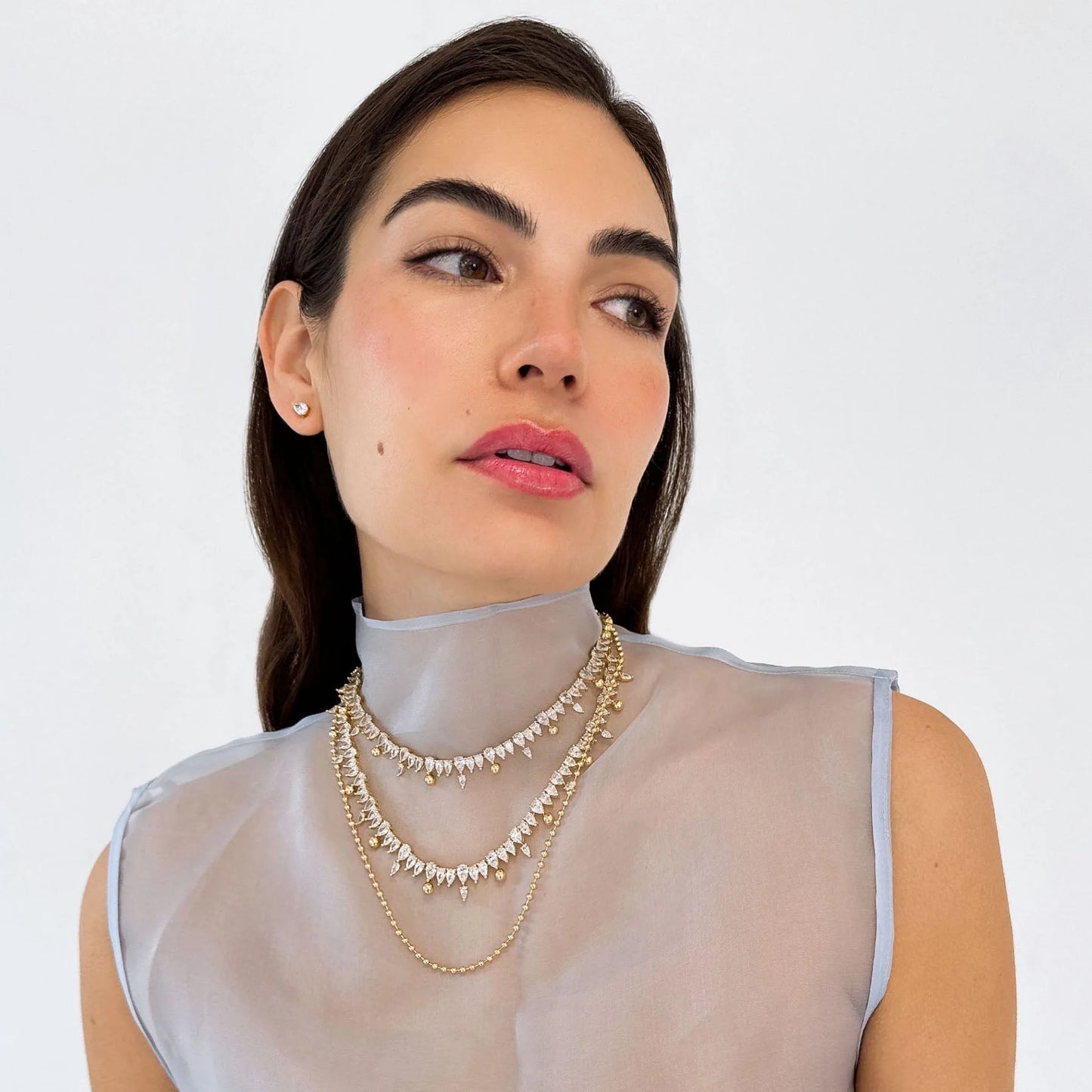 Roxane Ball Chain Necklace