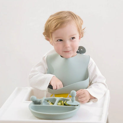 Silicone Baby Bib - 2 Packs