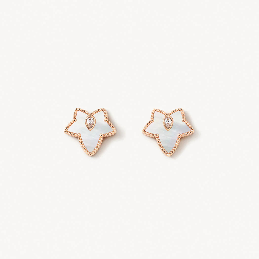 Mother of Pearl Bead Earrings