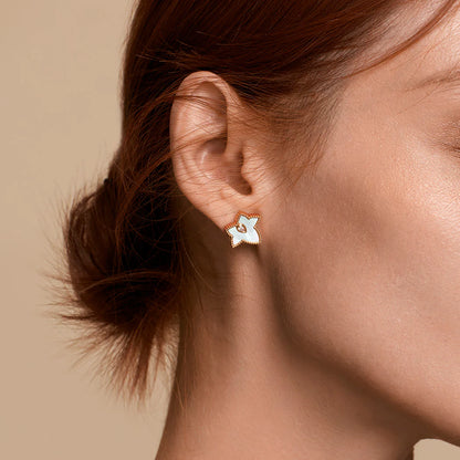 Mother of Pearl Bead Earrings
