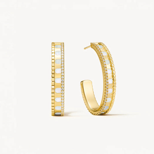Mother-of Pearl Earrings