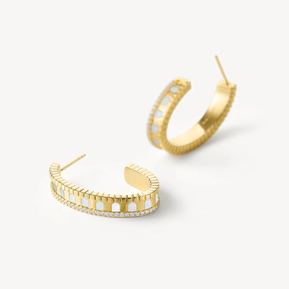 Mother-of Pearl Earrings