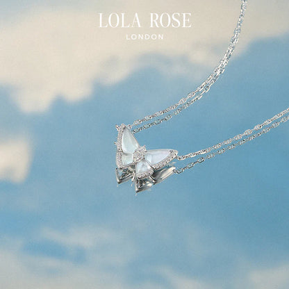 Crystal Butterfly Necklace