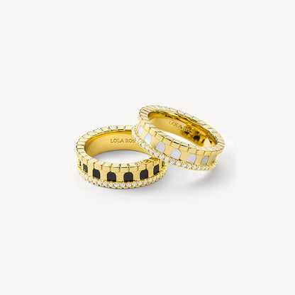 Arch Mother-of-Pearl Ring
